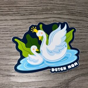 Dutch Bros Stickers Mothers Day 2024 Swans